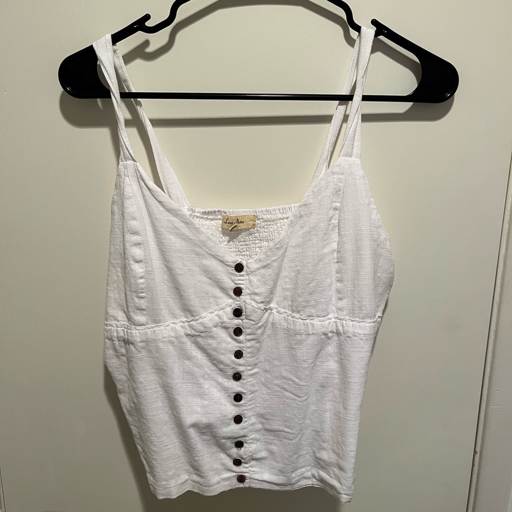 White crop top